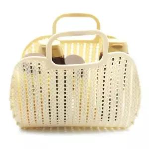 장바구니 휴대용 목욕바구니 베이지