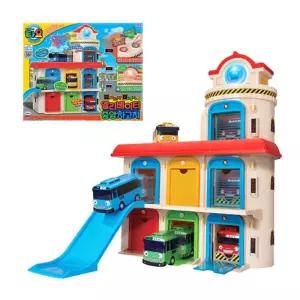 미니 자동차 미끄럼틀 놀이 주차장 장난감 유아 완구