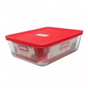 ( )유리 밀폐용기 김치통 반찬통 정리 보관 용기 1.4L