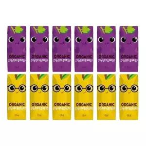 [음료센타]오가닉유기농 트니지니125ml 각6개씩 (총12팩)