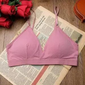 편안한 브라렛 핑크2XL 노와이어브라 스포츠브라 탑브라 노라인브라 브라탑