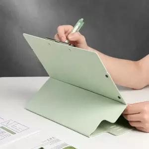 가로 세로 스탠드형 플레이트 A4 용지 양방향 클립보드 거치대 파일 서류철