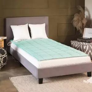 [탄소매트]26년형 AI인공지능 프리미엄 탄소매트그린블루 싱글