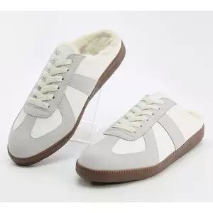 데일리 패션 방한 퍼블로퍼 슈즈 남녀공용 뮬신발