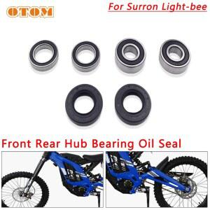 오토바이 앞뒤 휠 베어링 허브 오일 씰 키트 서론 라이트 비 S X 전기 더트 바이크 액세서리 6804/6202