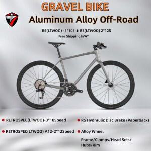 트위터 그래블 G2 플랫 핸들 30단/24단/12단 오프로드 로드 바이크 유압식 오일 디스크 브레이크 700*45C 자전거