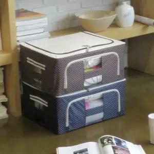 포시즌하우스 수납함 옷정리 66리터 1+1