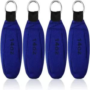 우드레인 4피스 던지기 웨이트 백 벌크 수목원 등반 로프 14온스 / 400g 내구성 있는 다층 야외 트리 록