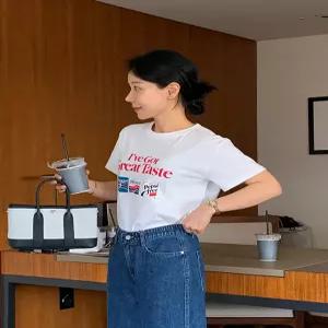 코크 라운드넥 반팔티 (3 color)