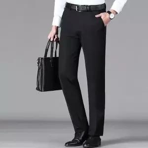 [모로엠] 빅사이즈 남성 정장 일자 슬랙스 팬츠 ON-SLA-QWFN1W4F