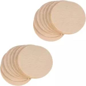 200개 커피 필터 모카 냄비 종이 6호