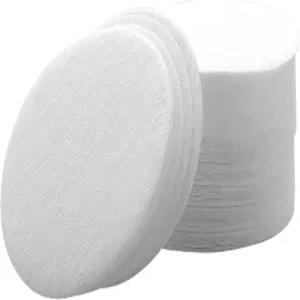 Normcore 55mm 에스프레소 종이 필터 - 교체용 팩 포터필터 바구니와 호환되는 금속 보관함이 있는 커피