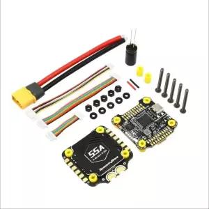 SpeedyBee 4-in1 비행 컨트롤 및 ESC 키트 F405 V4 BLS 55A 고성능 블루투스 구성 DIY 레이싱 드론