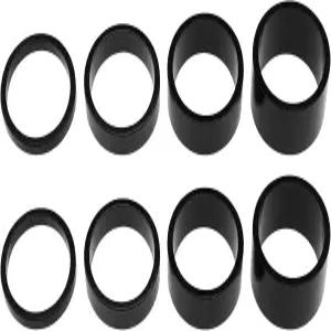 마이크로 트레이더스 8PCS 자전거 헤드셋 스페이서 프론트 스템 포크 와셔 5mm/10mm/15mm/20mm 알루미늄