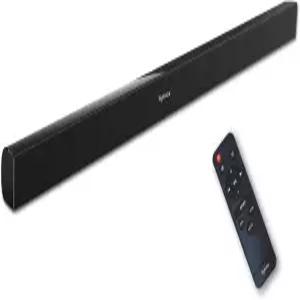 실복스 야외 사운드바 IP65 방수 60와트 HDMI 광학 AUX USB 및 블루투스 연결 38인치 마운트 가능