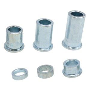 뮤리 롯 M12 스틸 스페이서 10.9 볼트 강도 슬리브 부싱 바이크 액슬 자전거 액세서리 더 휠 허브 6 길이: 5 / 8 12 22 30 38mm 6pcs