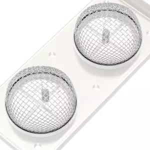 설치 도구와 실리콘 개스킷 RV 액세서리 2팩 통풍구 스크린이 있는 용광로 및 탱크리스 온수 히터 파이프