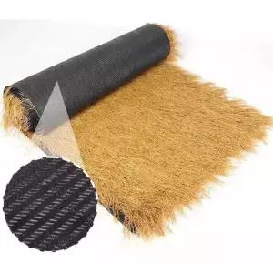 인공 볏짚 밀집 인테리어 초가집 가짜 소품 방갈로 짚공예