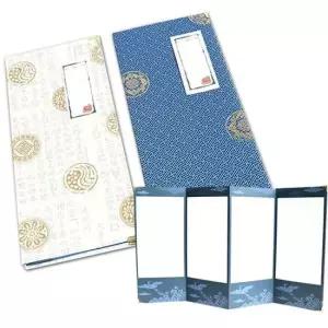 화첩 미니병풍 만들기 한글문양 (10명용)