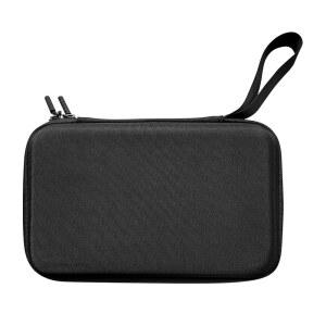 메쉬 포켓, 듀얼 지퍼, 고정 밴드 및 손목 스트랩(블랙)이 포함된 axylute 휴대용 나일론 휴대용 가방 S9 게이밍 폰 컨트롤러