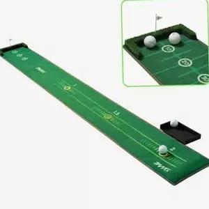 매트 퍼팅 골프 연습장비 연습 휴대용 접이식 실내 가정용