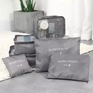 여행파우치 식스팩 캐리어 수납 여행용파우치 6종세트