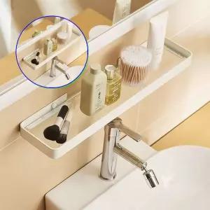 쌍문상회 슈와츠코리아 무타공 욕실 유리 선반 20cm