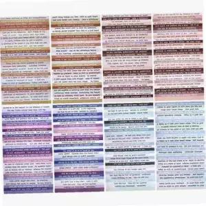 다이어리꾸미기 스몰톡 다꾸 스티커 컬러 다이어리데코