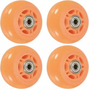 패티킬 70mm OD 인라인 스케이트 휠 베어링 포함 단열 캐스터 보드 실내 또는 실외용 롤러 교체 액세서리