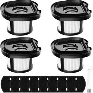 4 팩 2284W 2390A 진공 교체 필터 비셀 애완동물 헤어 지우개 핸드 2390 2579 2389 부품 번호 1614212