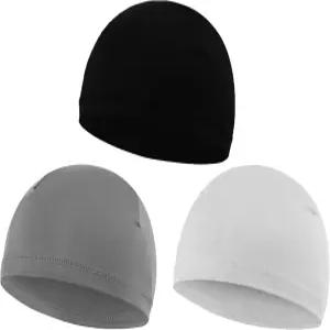 5-12세 소년 소녀를 위한 3PCS 쿨링 스컬 캡 헬멧 라이너 비니 메시 러닝 사이클링 웨이브