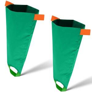 Threlaco 2개 쉬운 슬라이드 압축 스타킹 보조 양말 오픈 토 헬퍼 장치 쉽게 착용 가능한 응용 도구 노인용 어플리케이터 (플러스 사이즈)