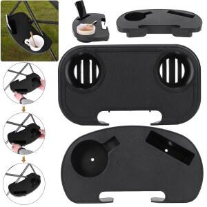 클립온 의자 테이블 휴대폰 트레이 파티오 범용 유틸리티 수영장용 다기능 잔디 사이드 슬롯