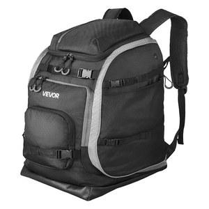 VEVOR 스키 부츠 가방 남성용 스노보드 여행용 백팩 방수 외장 및 하의 내구성이 뛰어난 1680D 스키용 헬멧 고글 장갑 액세서리