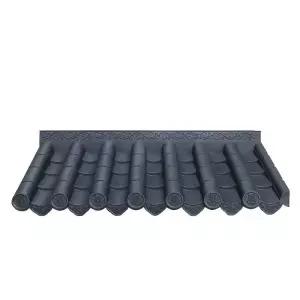 전통기와 모형 처마 기와장 기와지붕 플라스틱