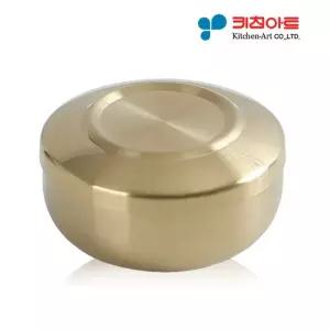 키친아트 금상첨화 티타늄 이중 합식기 밥그릇 밥공기