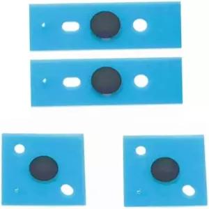 마이크로소프트 서피스 노트북 3용 고무 발 매트 교체 4 5 미끄럼 방지 바닥 케이스 패드 블랙