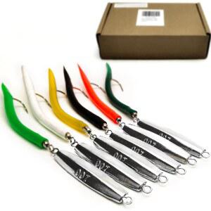 VMIXVM 다이아몬드 지그 소금물 낚시 미끼, 서핑 바닥 바운싱 싱킹 캐스팅용 1-16온스 플랫 메탈 스푼 블루피쉬 스트리퍼 참치 연어 담수용 수직 오션 미끼