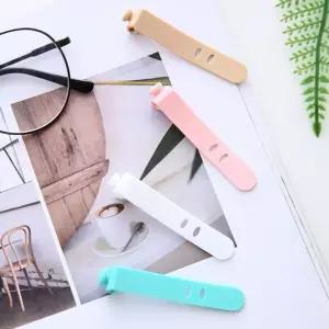 이어폰 줄감개 케이블 선정리 와인더 홀더 브라운 전선정리