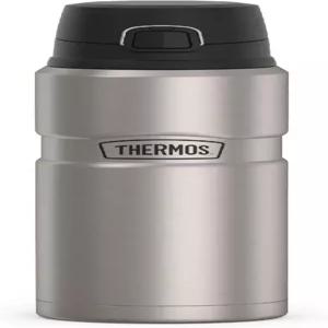 THERMOS 스테인리스 킹 진공 단열 음료 병 24온스 매트 스틸