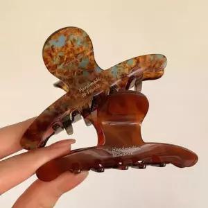 [옷자락]여자 사계절 고급 아세트산 올림머리 집게핀