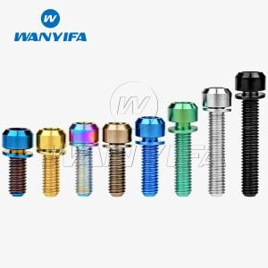 티타늄 볼트 M6x161820253035mm 자전거 디스크 브레이크 업그레이드 용 와셔가있는 알렌 육각 나사 V 허브
