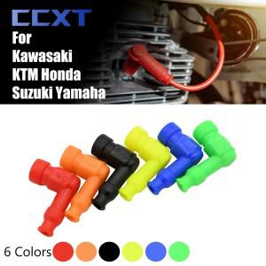 오토바이 ATV 스쿠터 먼지 자전거 혼다 KTM 가와사키 스즈키 야마하 부품에 대한 범용 수정 고무 점화 플러