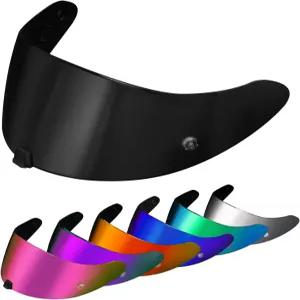 R420용 PSLER 헬멧 바이저 - R420 페이스 쉴드 액세서리 교체 다크 블랙 그레이