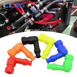 오토바이 스쿠터 ATV 먼지 자전거 수정 된 고무 Lgnition 점화 플러그 캡 KTM 혼다 가와사키 야마하 스즈키