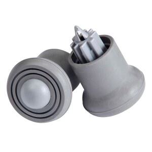 노인 및 성인을 위한 자동 브레이크, 워커 피트 글라이드, 뒷다리에 대한 유니버설 핏 교체 팁, 러버 피트, 슬라이더 또는 카펫, 바닥, 보도용 롤러용 글라이더를 장착한 카렉스 글라이드