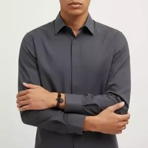 [보테가베네타] 인트레치아토 나파 더블 브레이슬릿 블랙 154335420