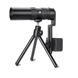 휴대용 망원경 휴대폰 고배율 단망경 300배 단안경