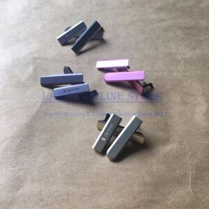 3인 1 USB 충전 포트 더스트 플러그 + 마이크로 SD 오버 SIM 카드 슬롯 커버 소니호환 Xperia Z1 컴팩트 미