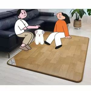 한일꽃잠 4인 프리미엄 전기카페트 온열매트 전기매트 카페트매트